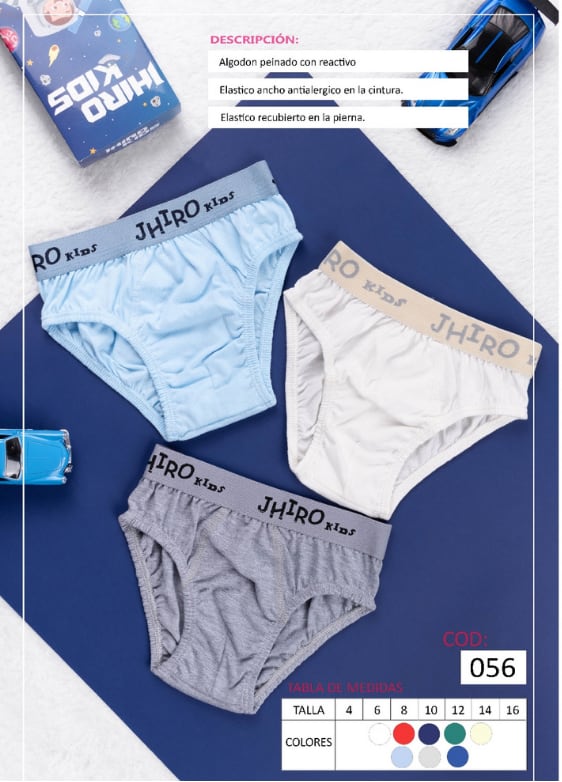 Trusa de niño deportivo
