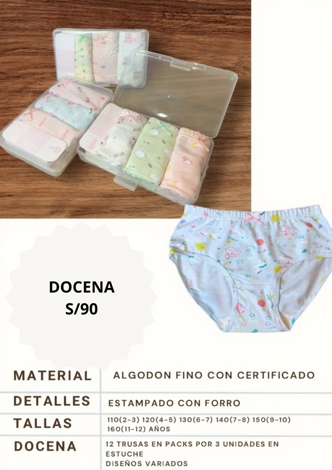 Trusa de niña