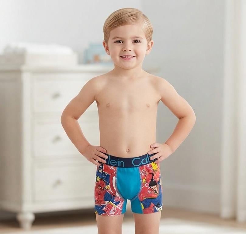 Boxer niño CK estampado
